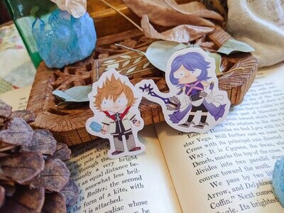 Chibi Kingdom Hearts Stickers