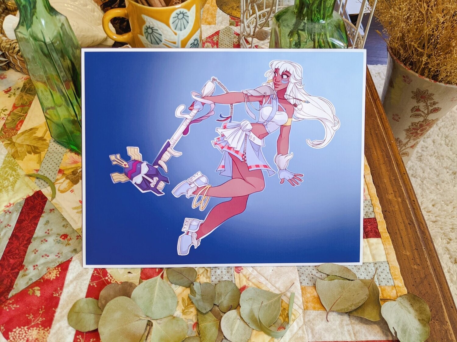 KH/Atlantis: Keyblade Kida Print