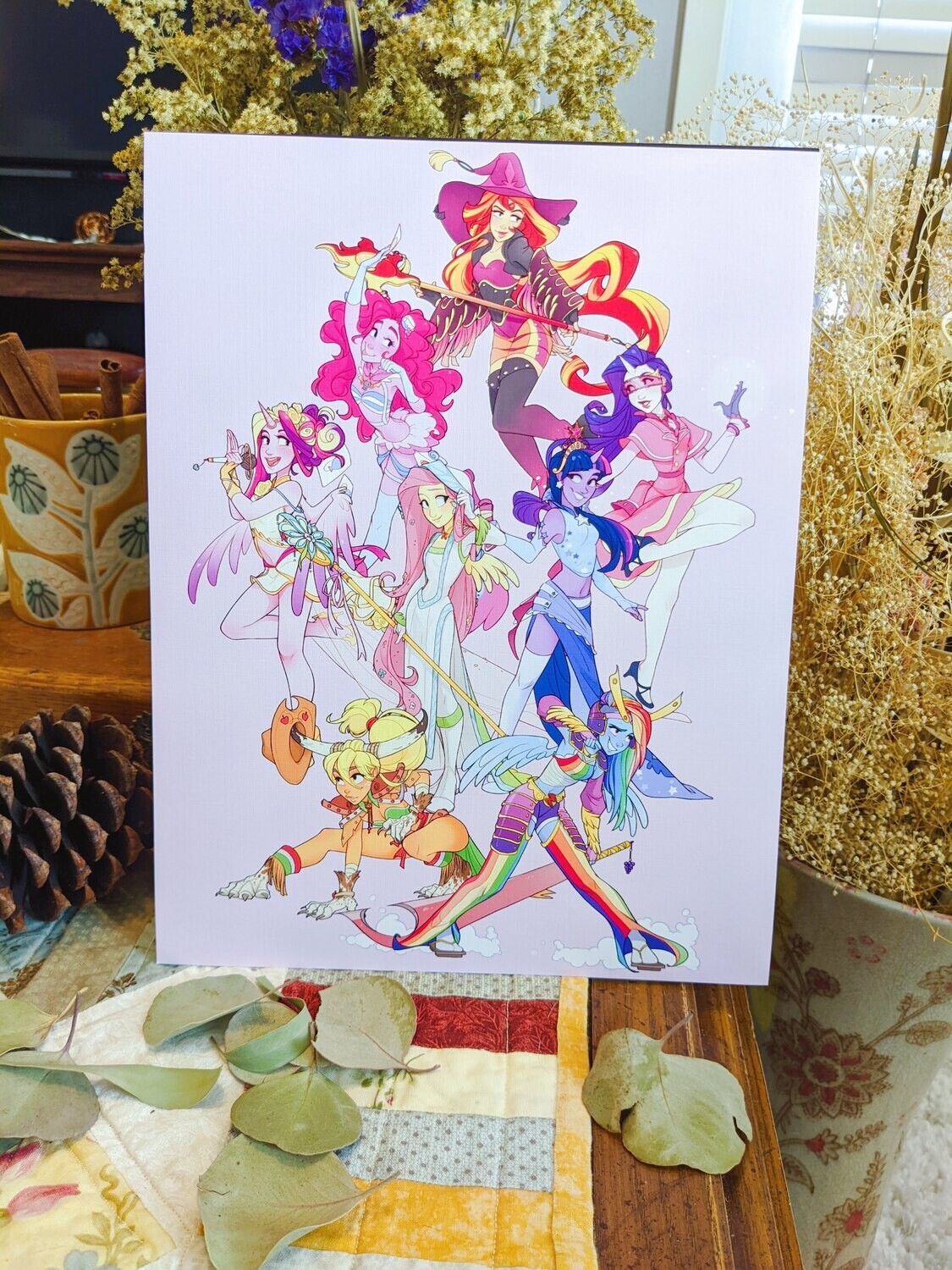 MLP: My Little Dressphere Print, Sizes: 8.5x11 Matte