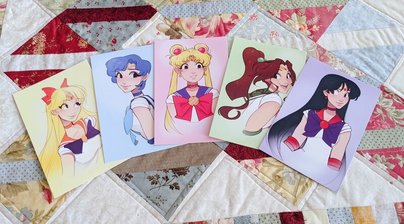 Sailor Moon: Inner Senshi Print Set
