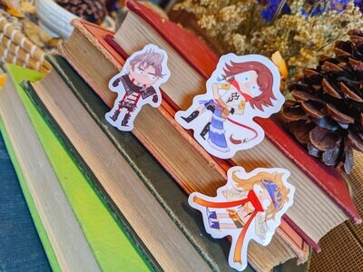 Chibi Fantasy Stickers: X-2, Options: Set of 3