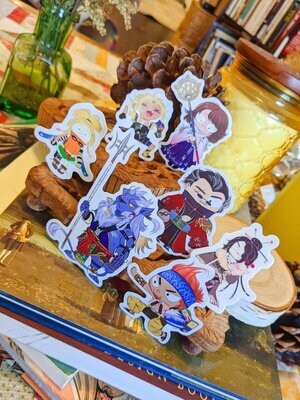 Chibi Fantasy Stickers: X