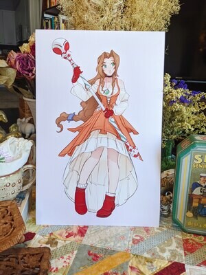 FFVII Ever Crisis: Garnet Aerith Print