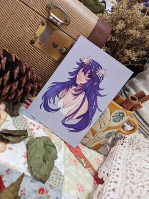 Fire Emblem: Lucina Portrait Print