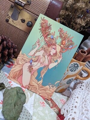 Lady Nature Print