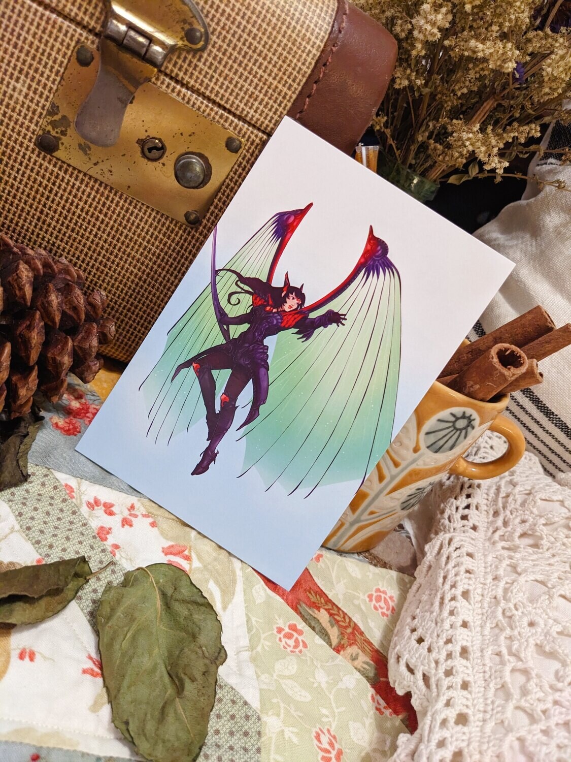 The Legend of Dragoon: Rose Print, Options: 4x6 Gloss