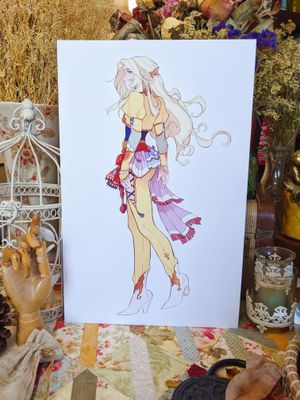 Final Fantasy VI: Celes Print
