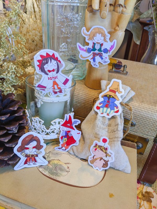 Chibi Fantasy Stickers: IX