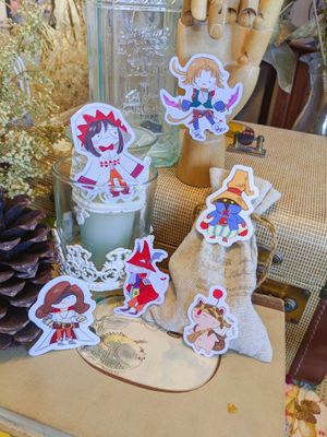 Chibi Fantasy Stickers: IX