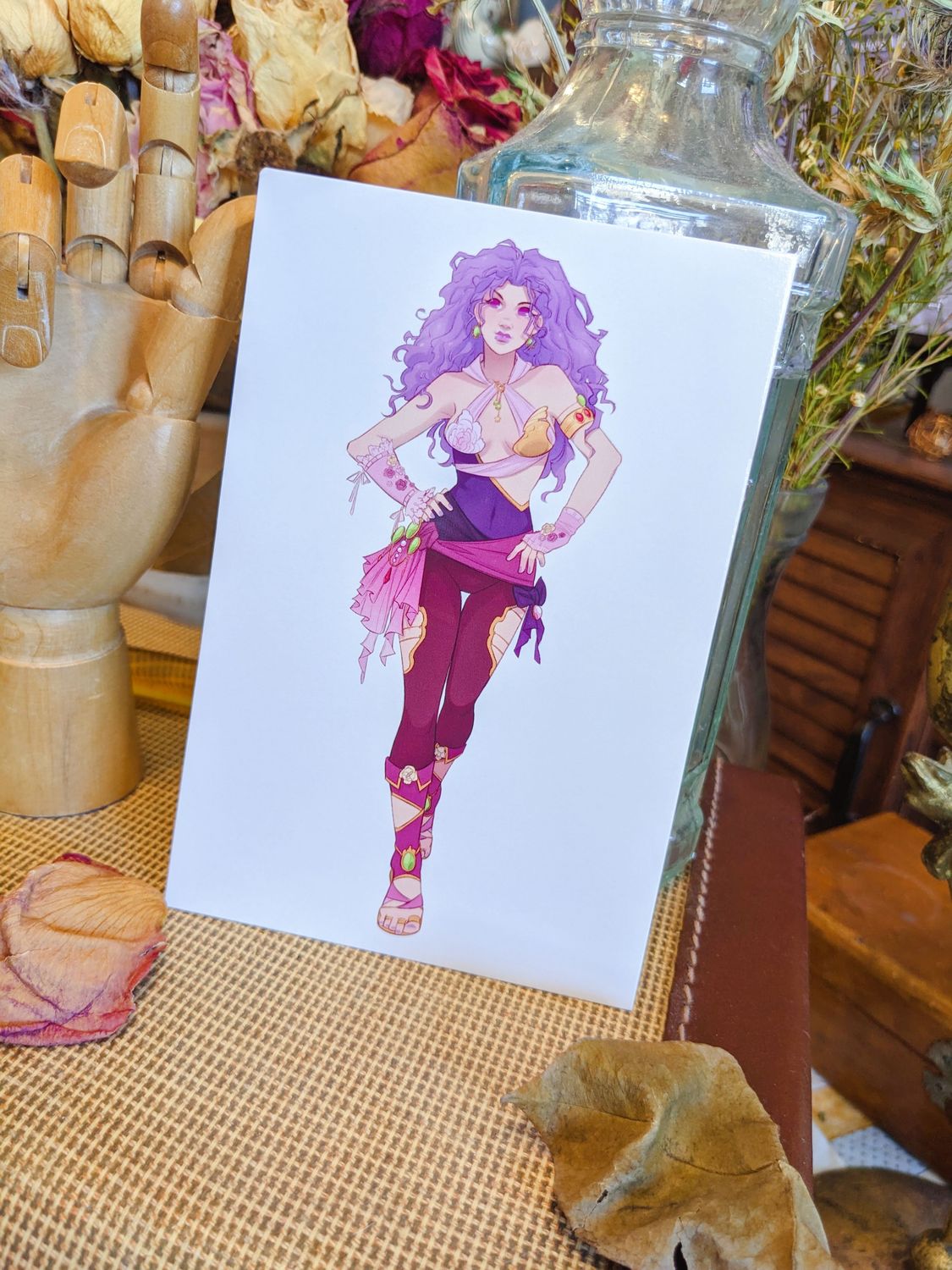 Final Fantasy II: Maria Print, Sizes: 4x6 Gloss