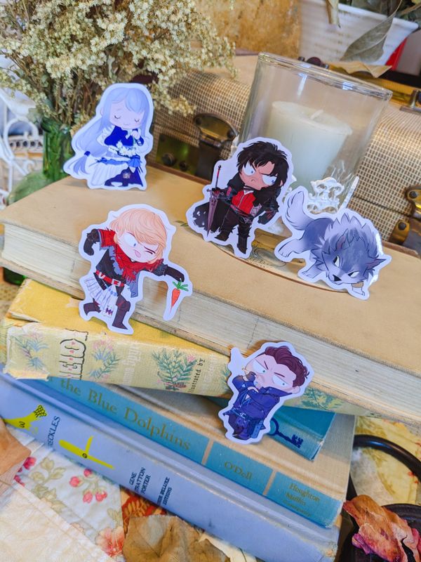Chibi Fantasy Stickers: XVI