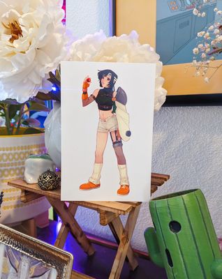 Final Fantasy VII: Yuffie Print