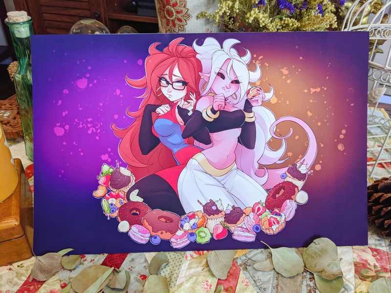Dragon Ball Z: Android 21 Print