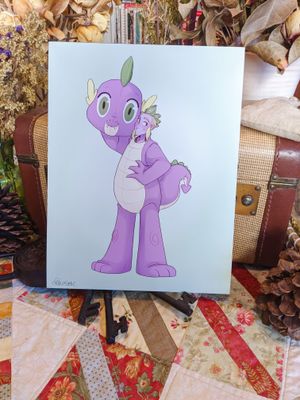 MLP: Mascot Spike Print