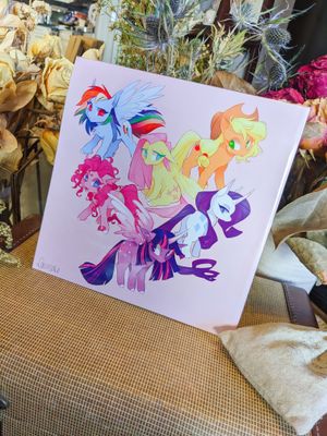 My Little Pony Mane Six Print