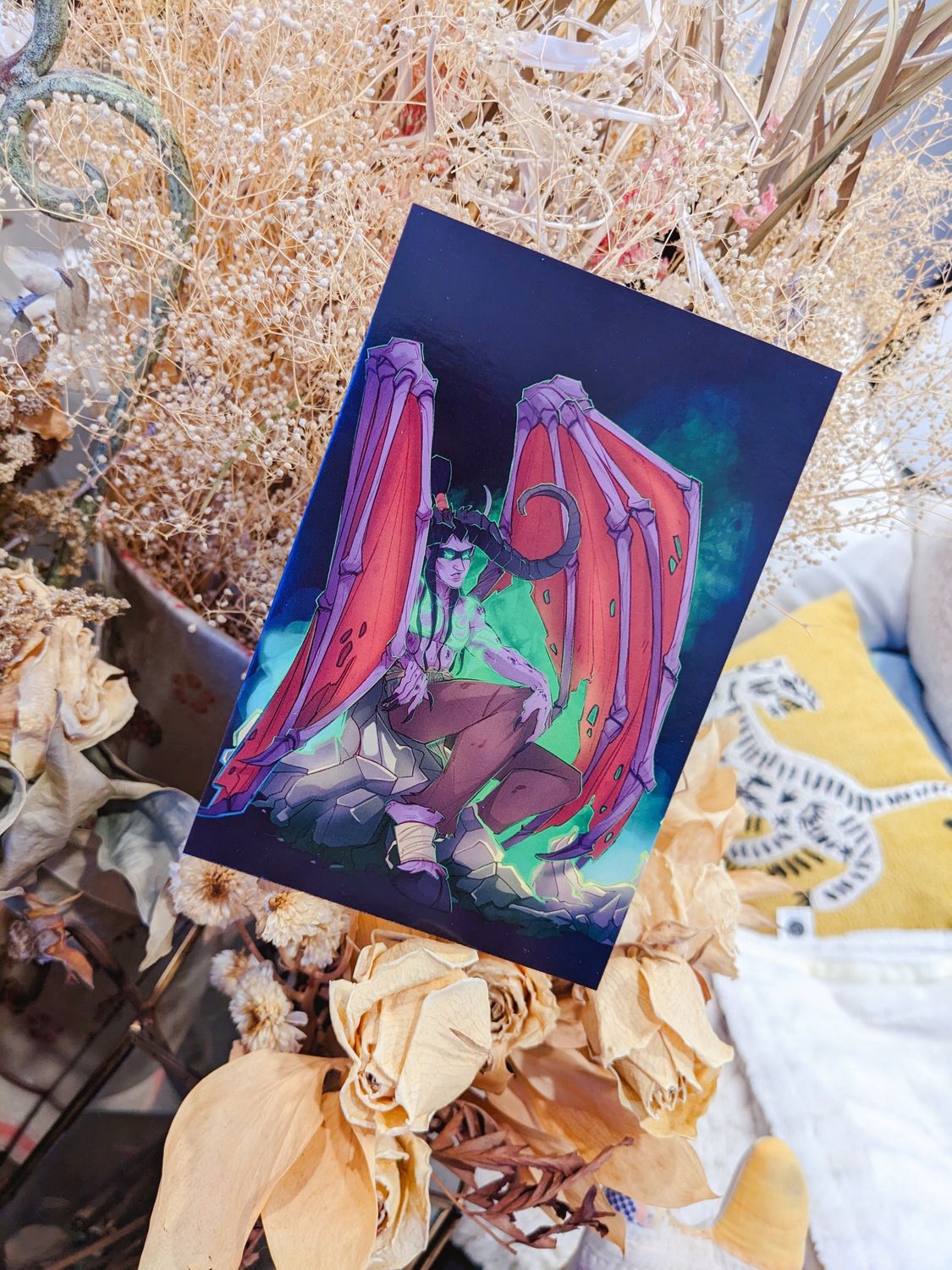 World of Warcraft: Illidan Stormrage Print, Size: 4x6 Gloss