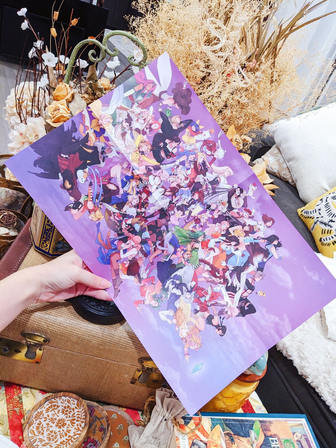 FF: The Ladies of Final Fantasy Print, Size: 11x17 Folded Poster