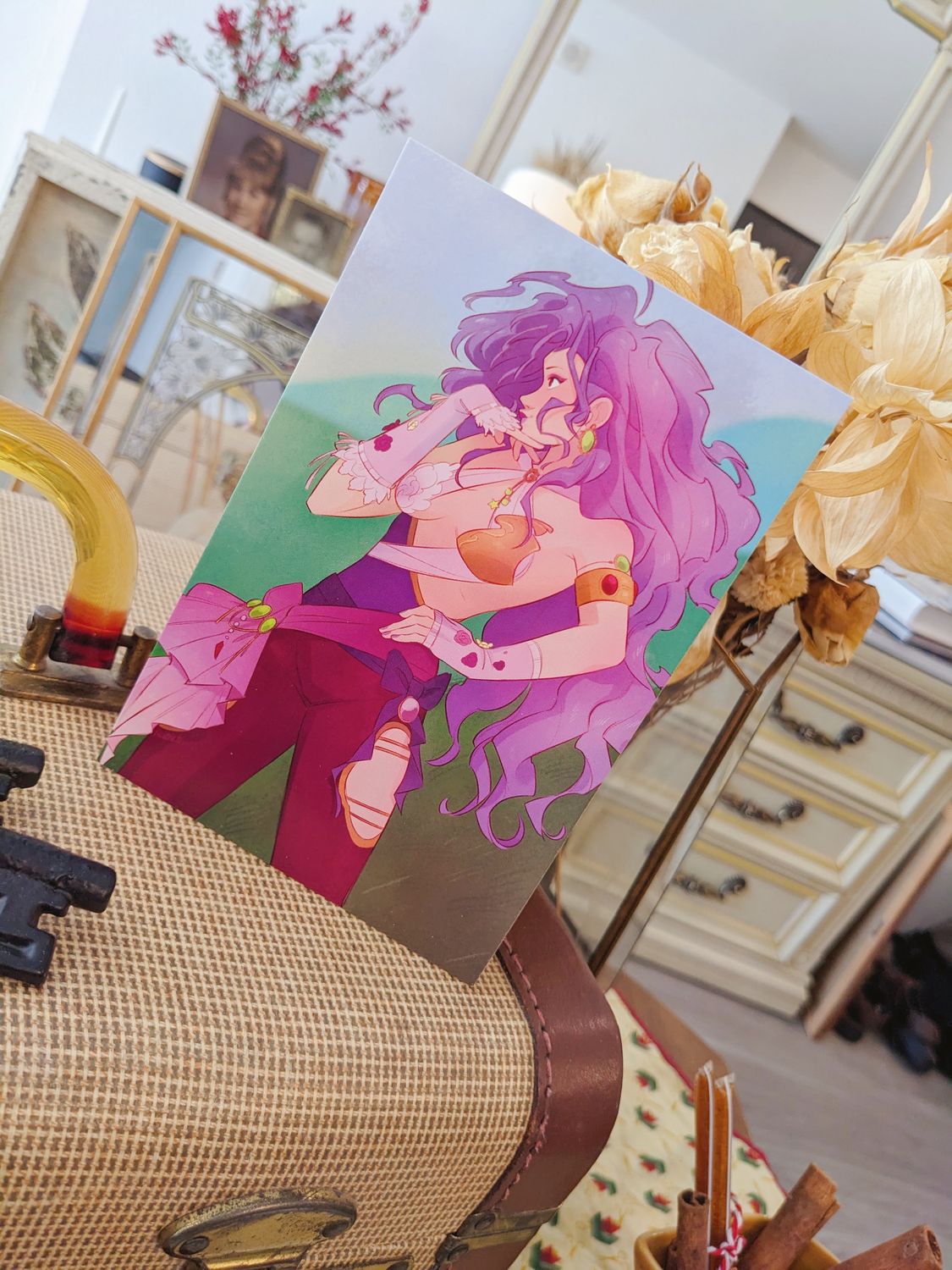 Final Fantasy II: Maria Print/Trading Card, Sizes: 4x6 Gloss