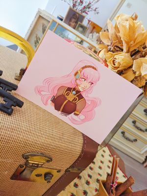 Vocaloids: Megurine Luka Print