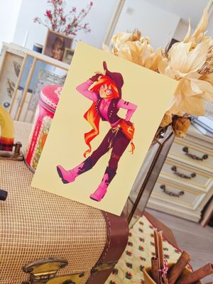 MLP: Cowgirl Sunset Shimmer Print