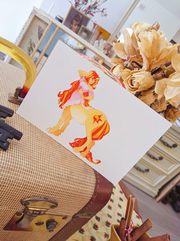 MLP: Centaur Sunset Shimmer Print