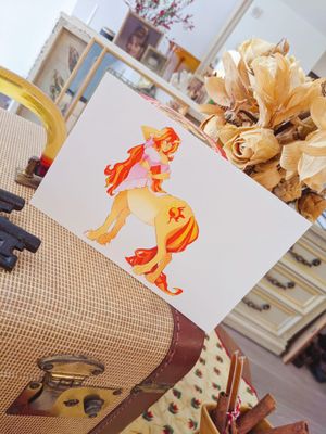 MLP: Centaur Sunset Shimmer Print