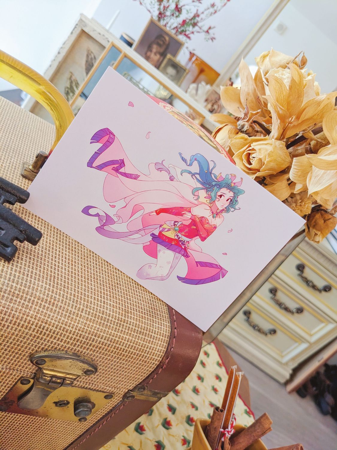 FFVI: Tina Branford Print, Options: 4x6 Gloss