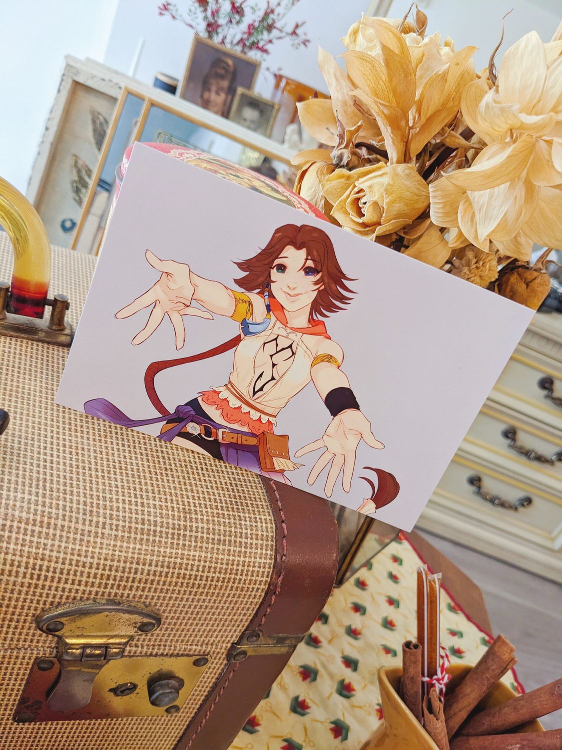 Final Fantasy X-2: Yuna Hug Print, Sizes: 4x6 Gloss
