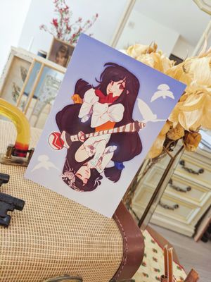 Final Fantasy IX: Princess Garnet Card Print, Size: 4x6 Gloss