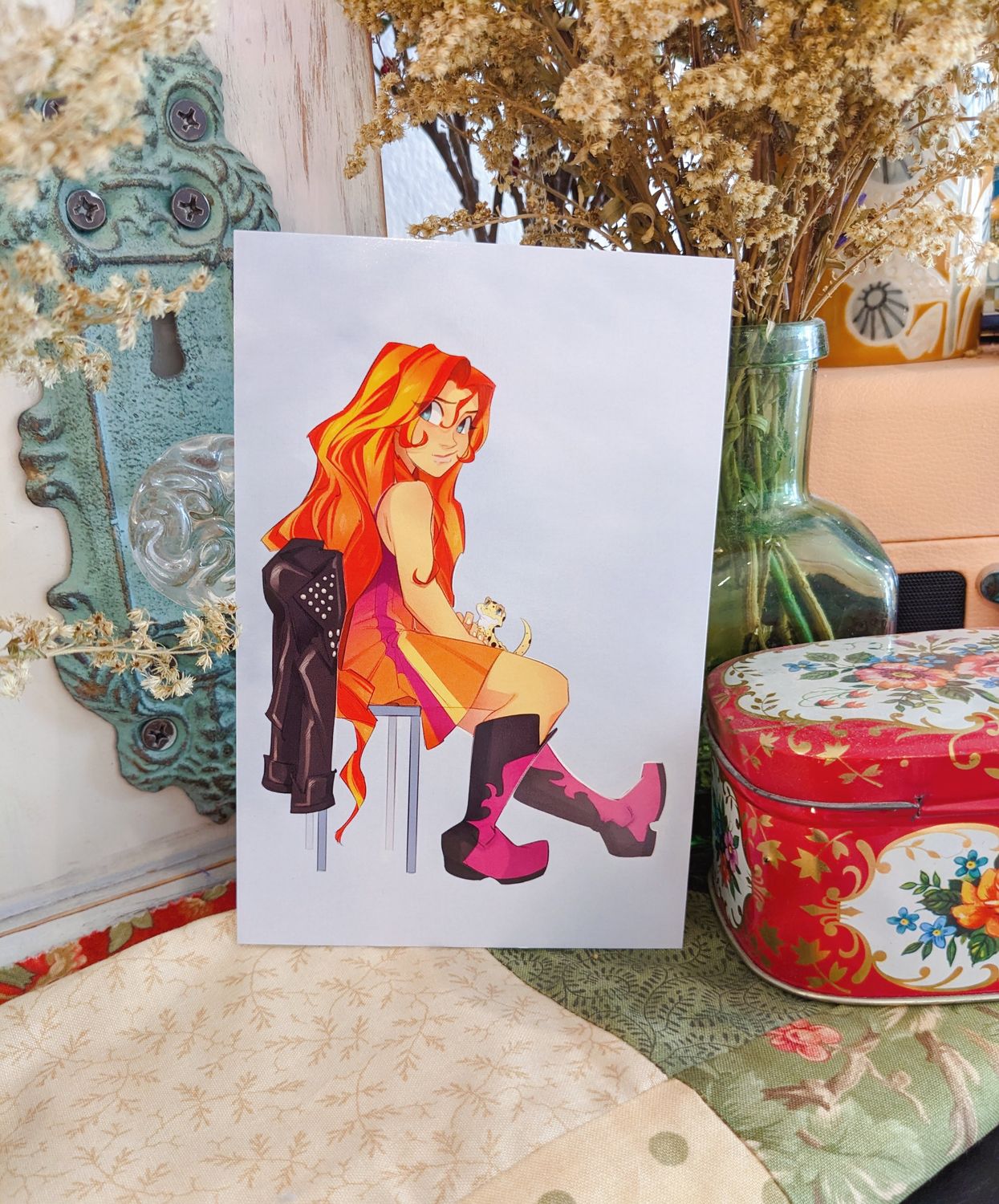 MLP: Sunset Shimmer Print, Size: 4x6 Gloss