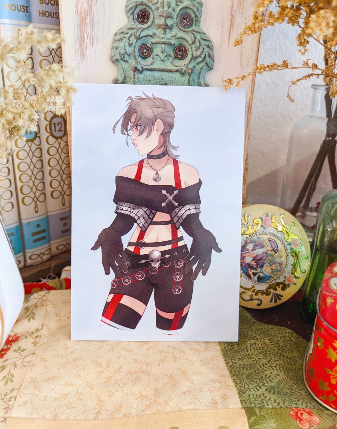 Final Fantasy X-2: Paine Hug Print, Sizes: 4x6 Gloss