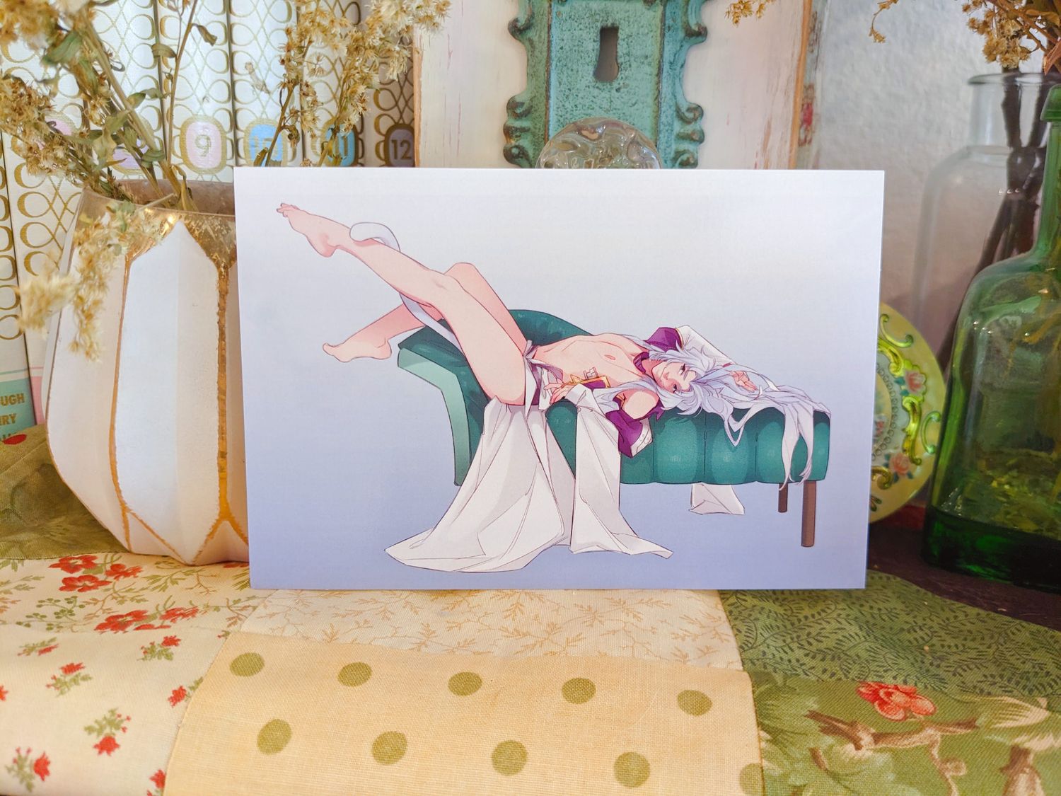 FFIX: Kuja Pinup Print, Sizes: 4x6 Gloss