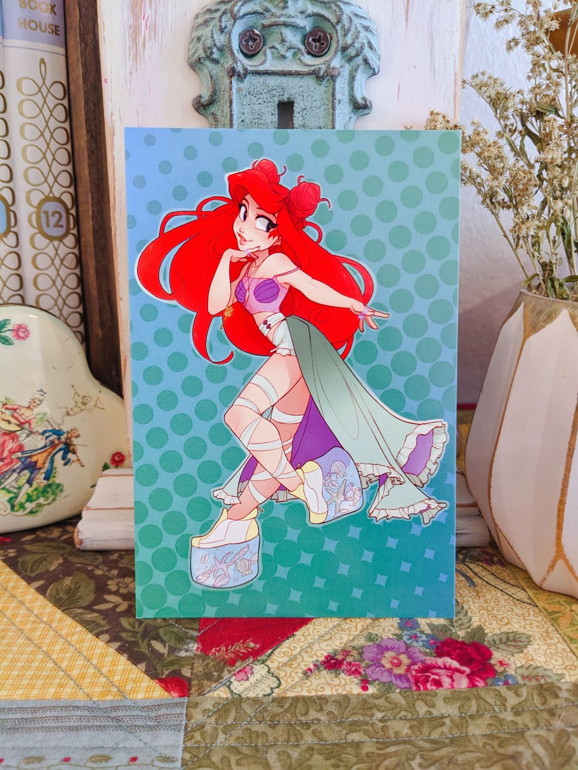 Raver Ariel, Size: 4x6 Gloss