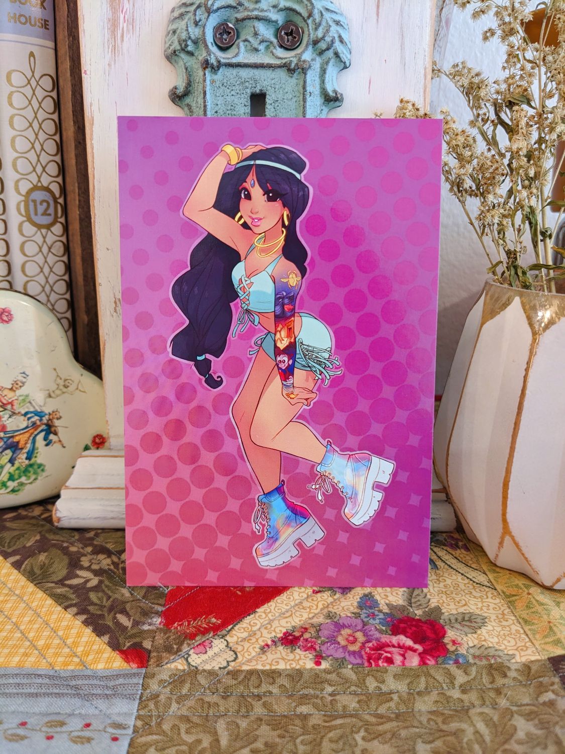 Raver Jasmine, Size: 4x6 Gloss