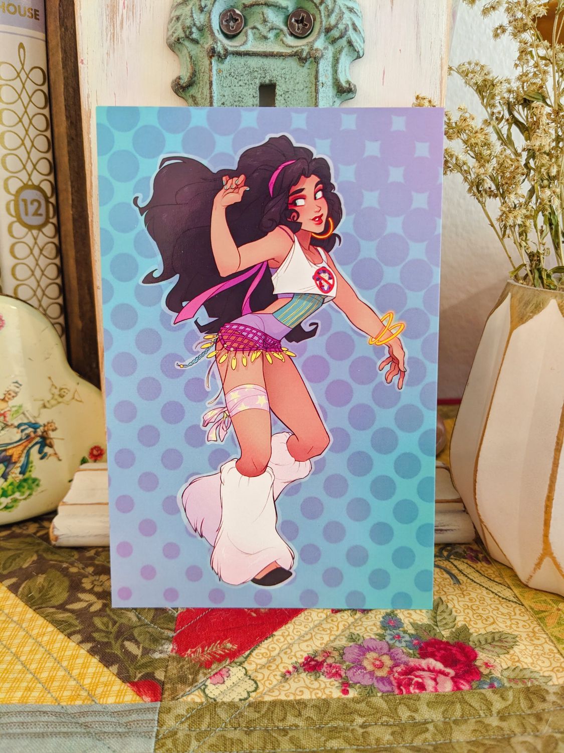 Raver Esmeralda, Size: 4x6 Gloss