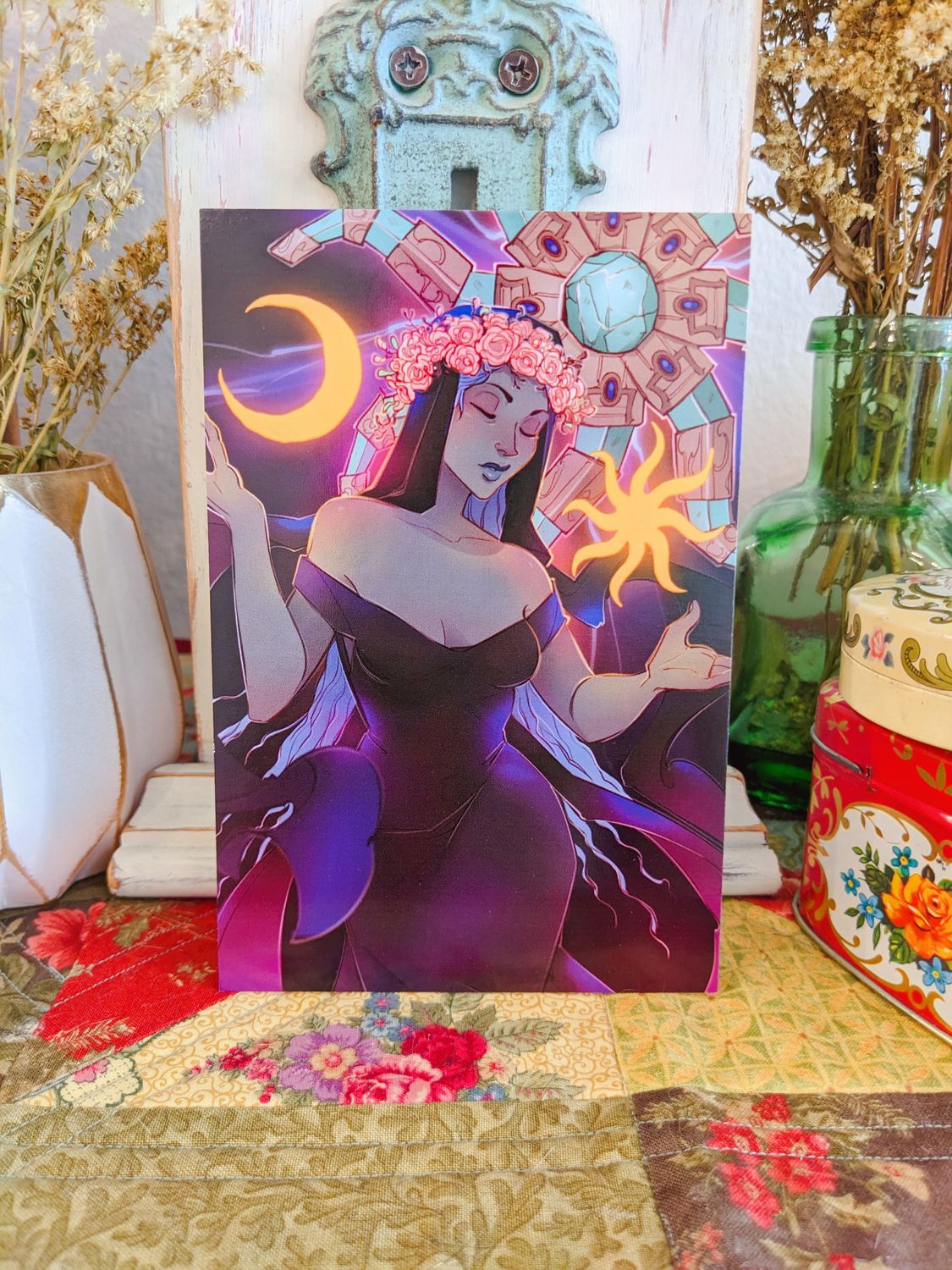 TES: Daedric Princes- Azura, Sizes: 4x6 Gloss