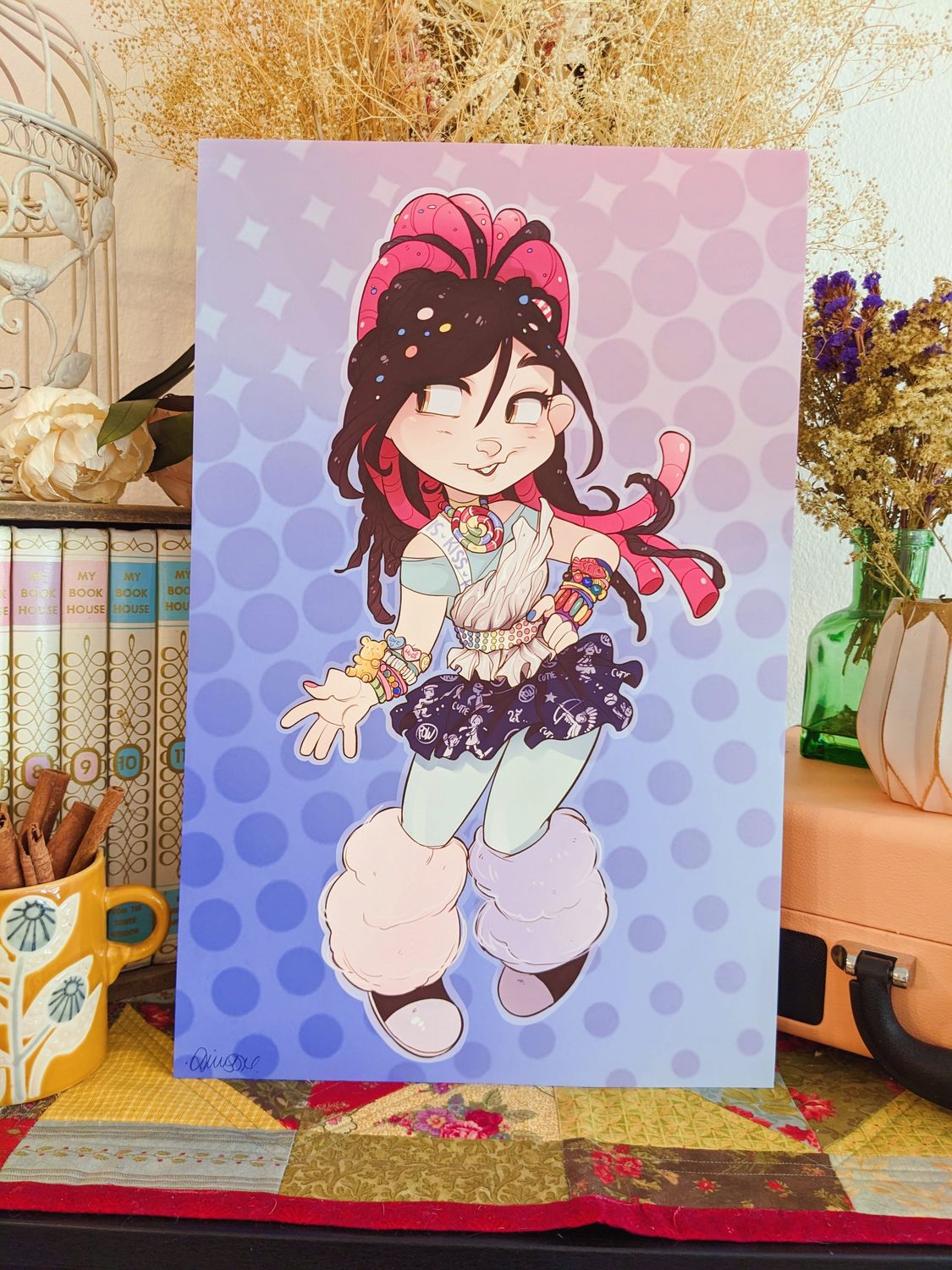 Raver Vanellope, Size: 4x6 Gloss