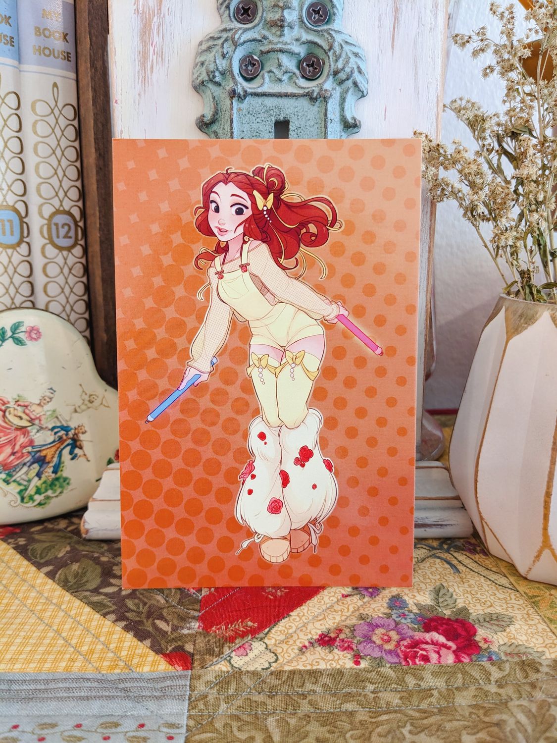 Raver Belle, Size: 4x6 Gloss