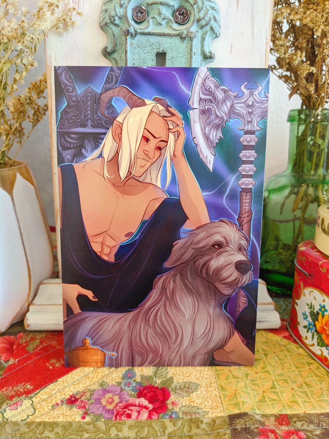 TES: Daedric Princes- Clavicus Vile, Sizes: 4x6 Gloss