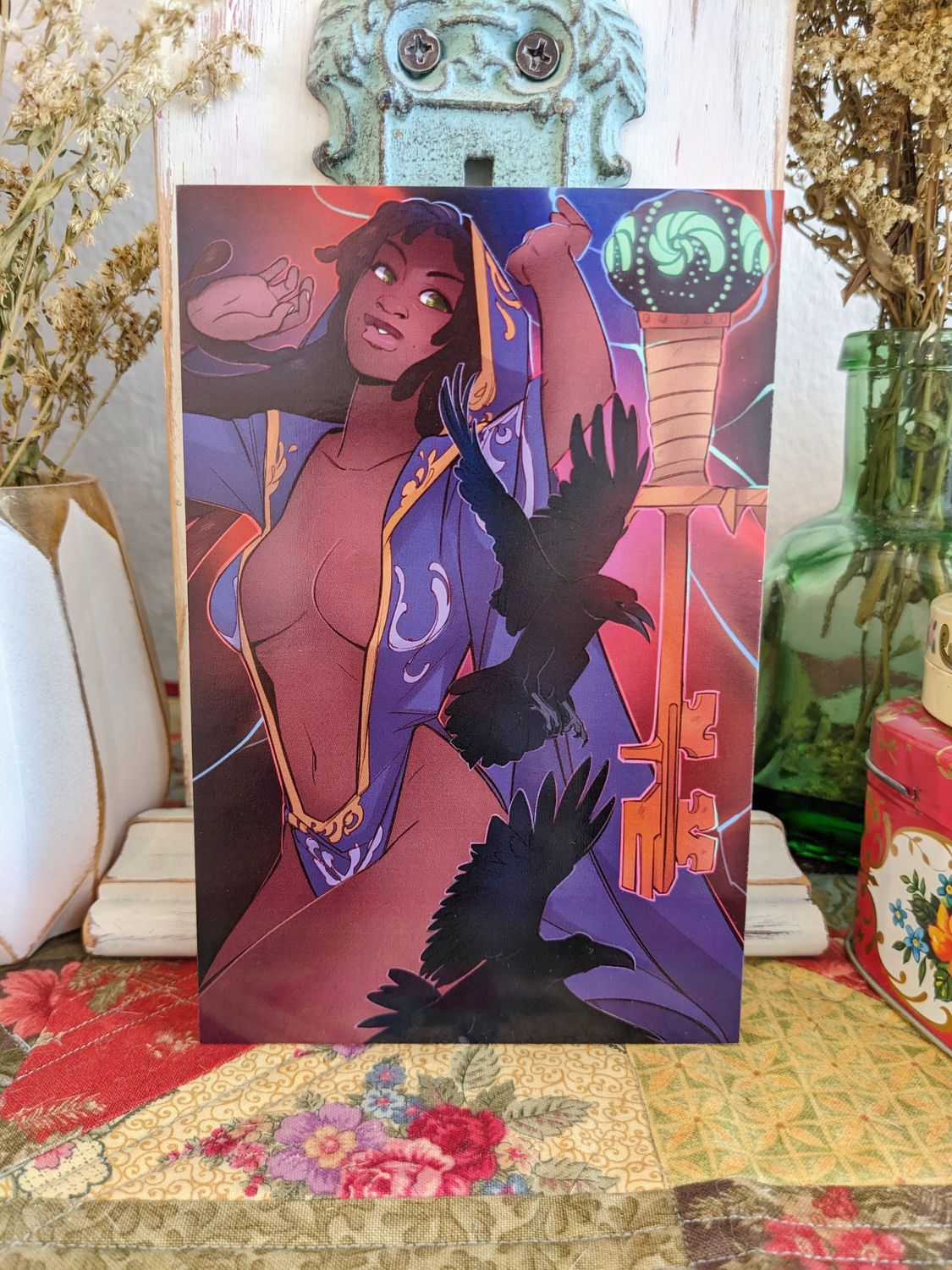TES: Daedric Princes- Nocturnal, Sizes: 4x6 Gloss