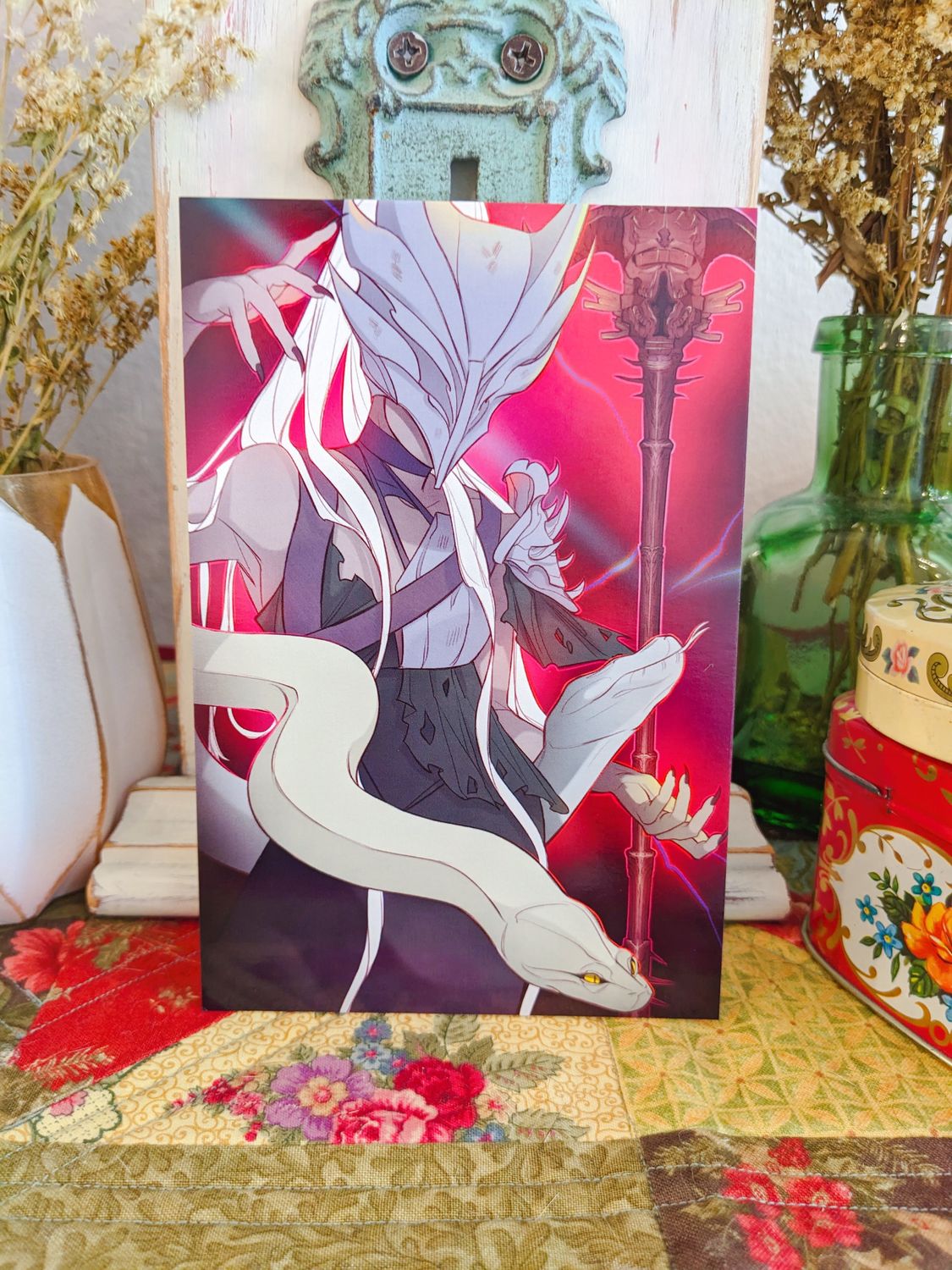 TES: Daedric Princes- Vaermina, Sizes: 4x6 Gloss