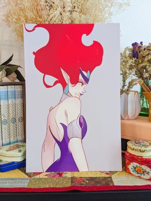 Sailor Moon: Queen Beryl Print