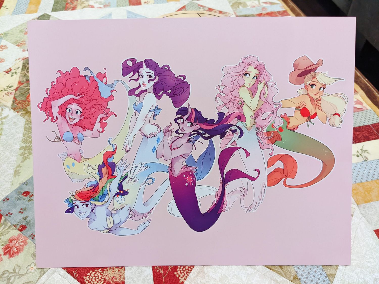 MLP: My Little Dressphere Print, Sizes: 8.5x11 Matte