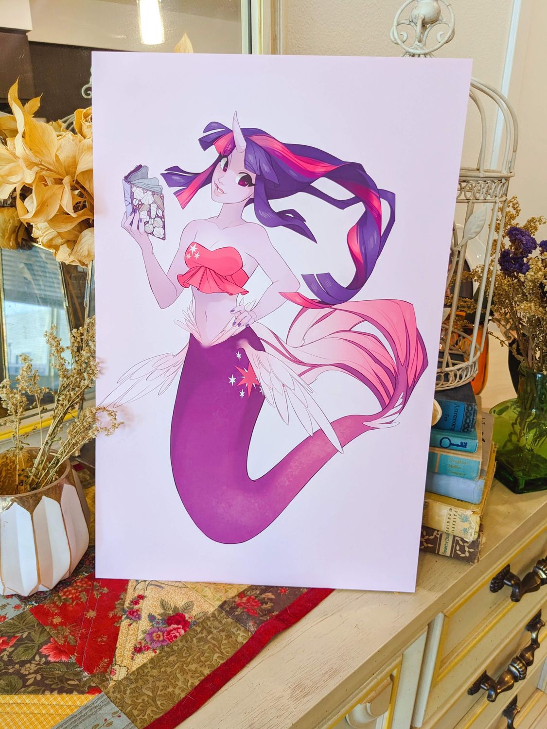 MLP: Maremaid Twilight Sparkle Print, Size: 4x6 Gloss