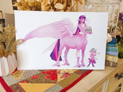 MLP: Centaur Twilight Sparkle Print
