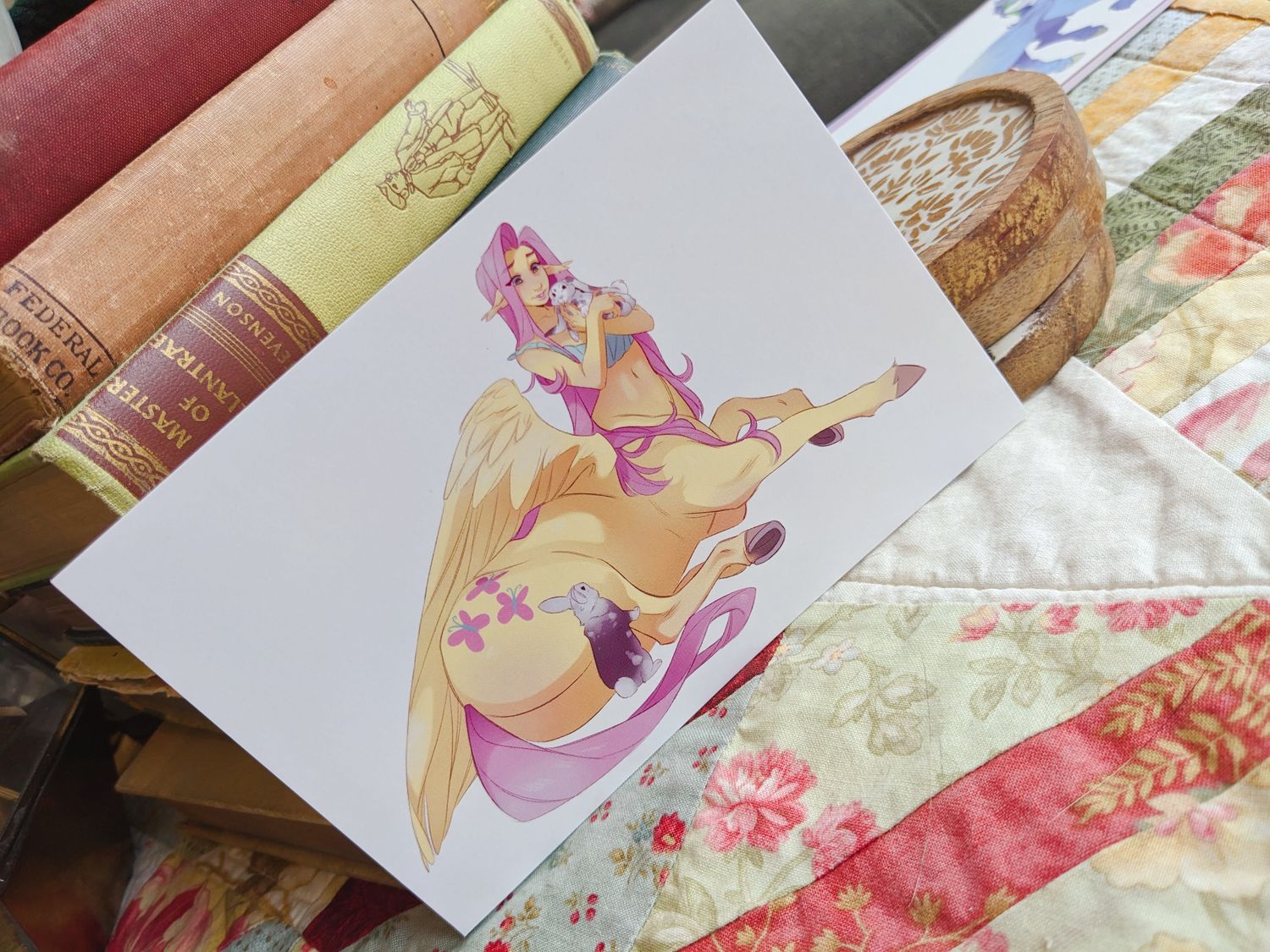 MLP: Centaur Fluttershy Print, Size: 4x6 Gloss