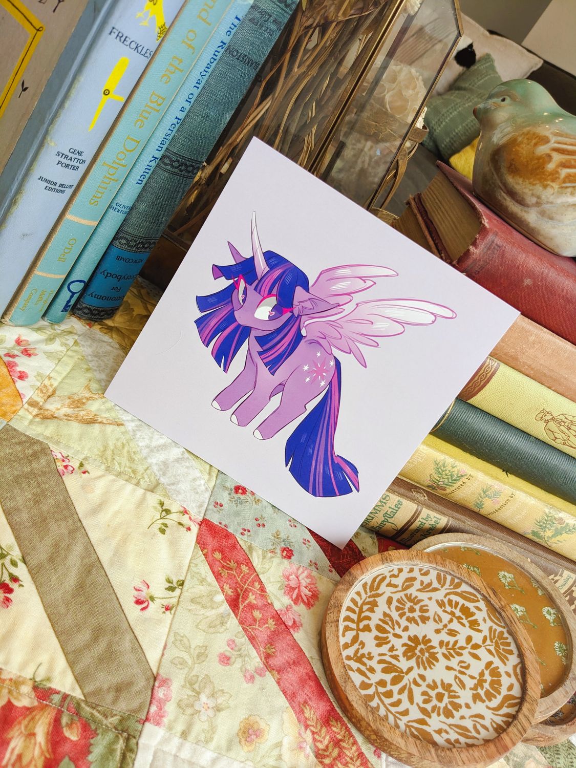 MLP: Twilight Sparkle Print, Size: 6x6 Single