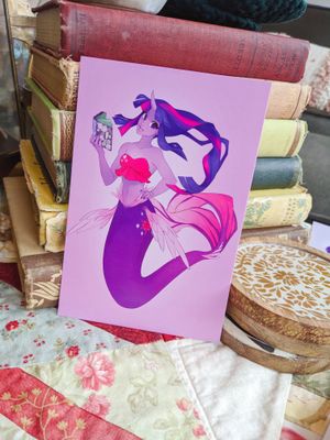 MLP: Maremaid Twilight Sparkle Print
