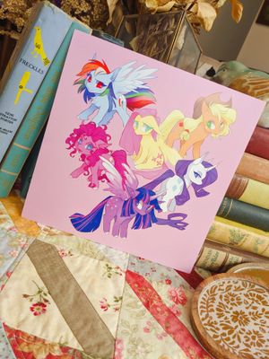 My Little Pony Mane Six Print