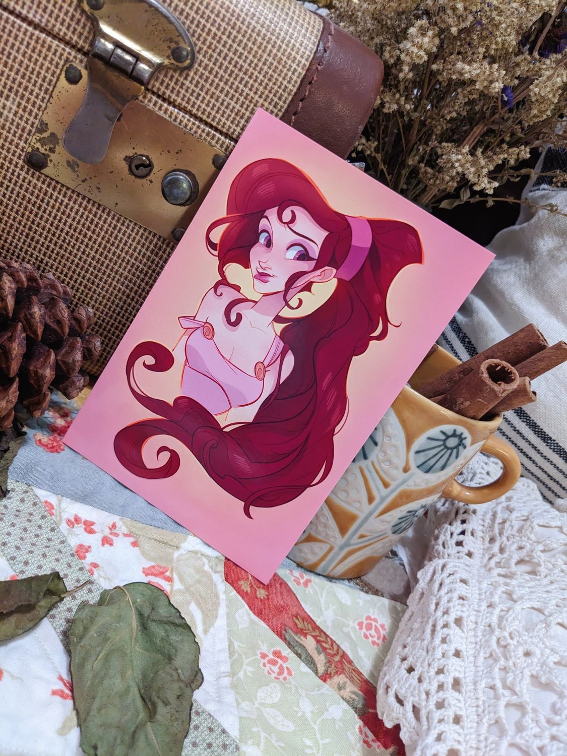 Megara Print, Size: 4x6 Gloss